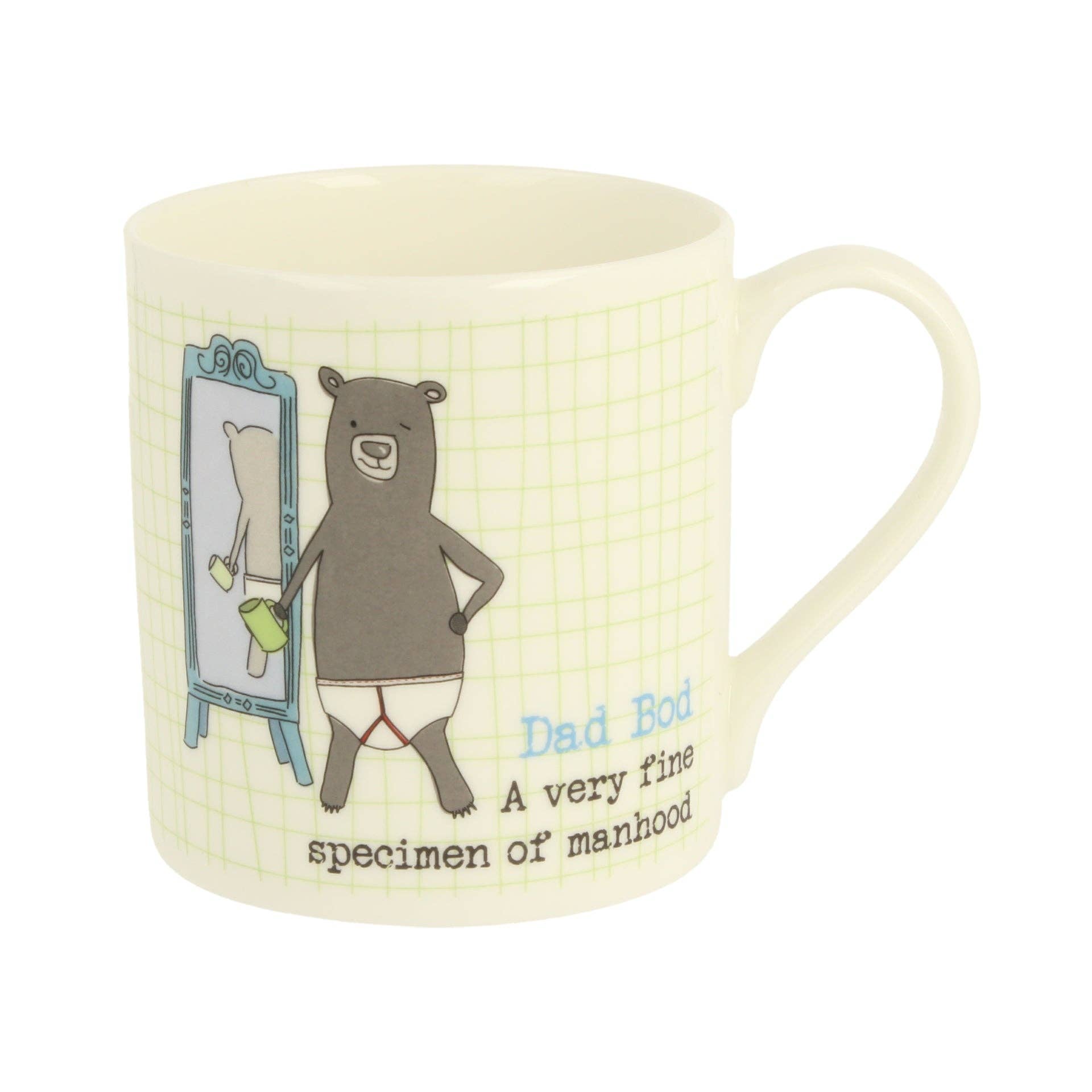 Dad Bod Mug: 350ml (Quite Big)