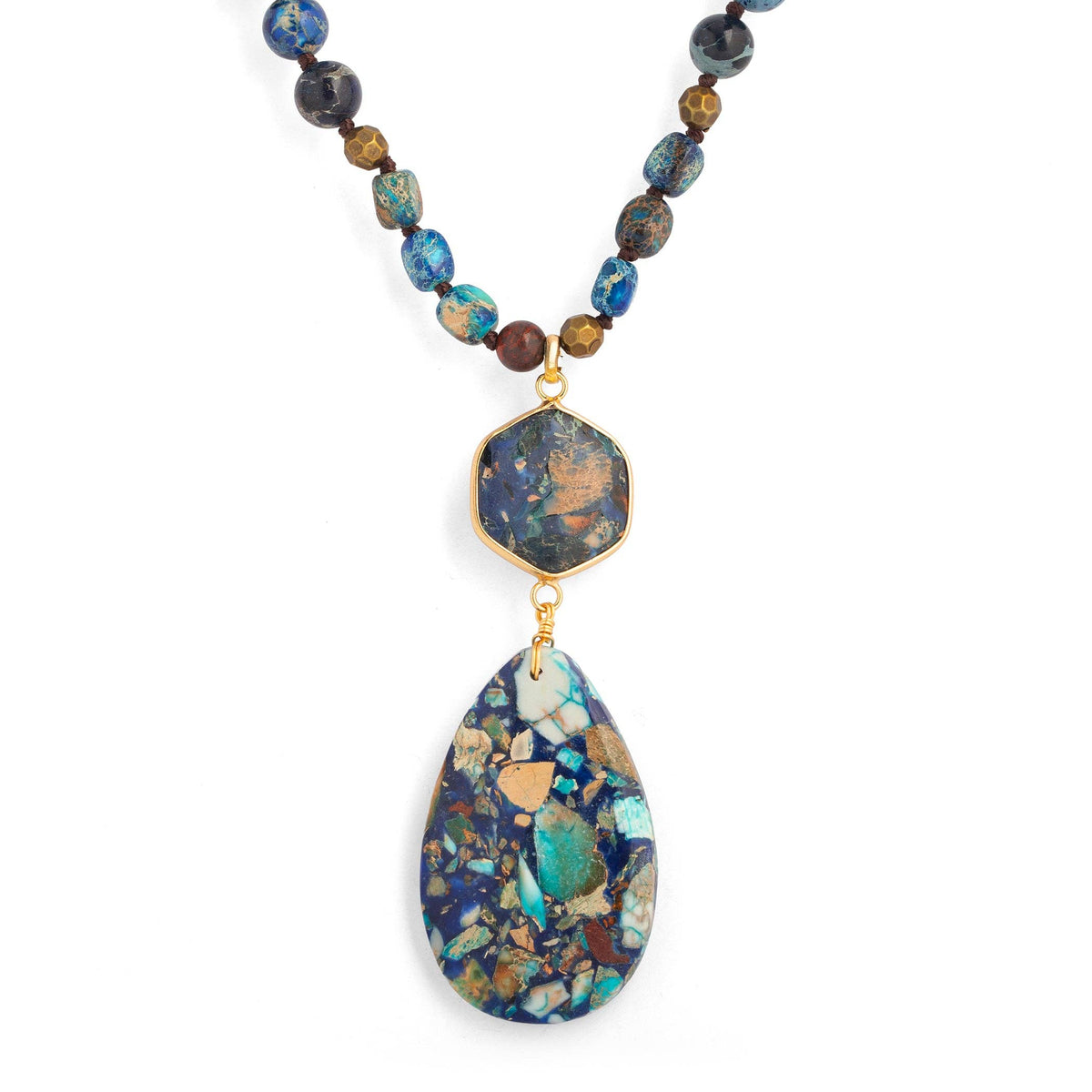 The Blue Jasper Necklace