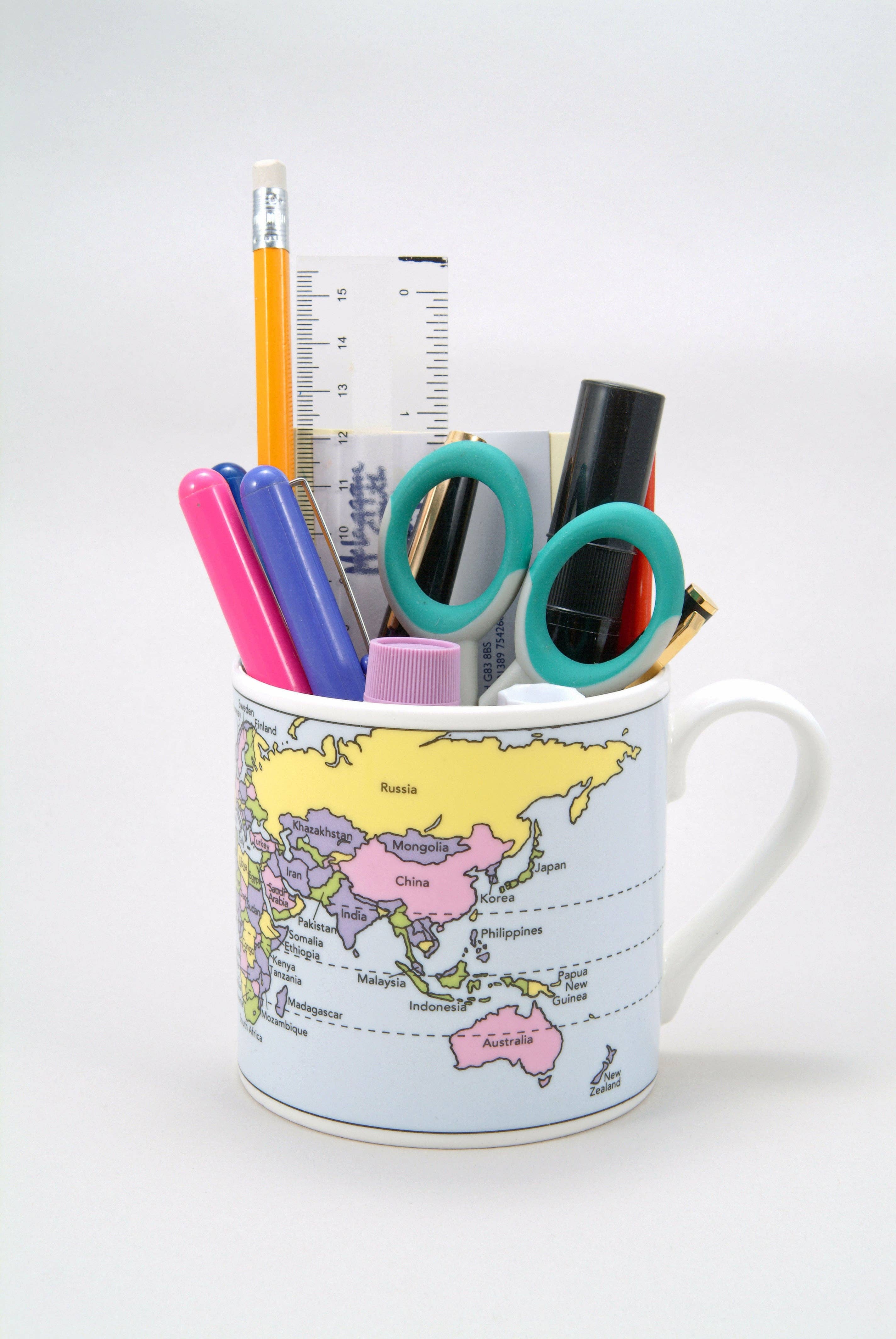 World Map Mug: 300ml (Standard)