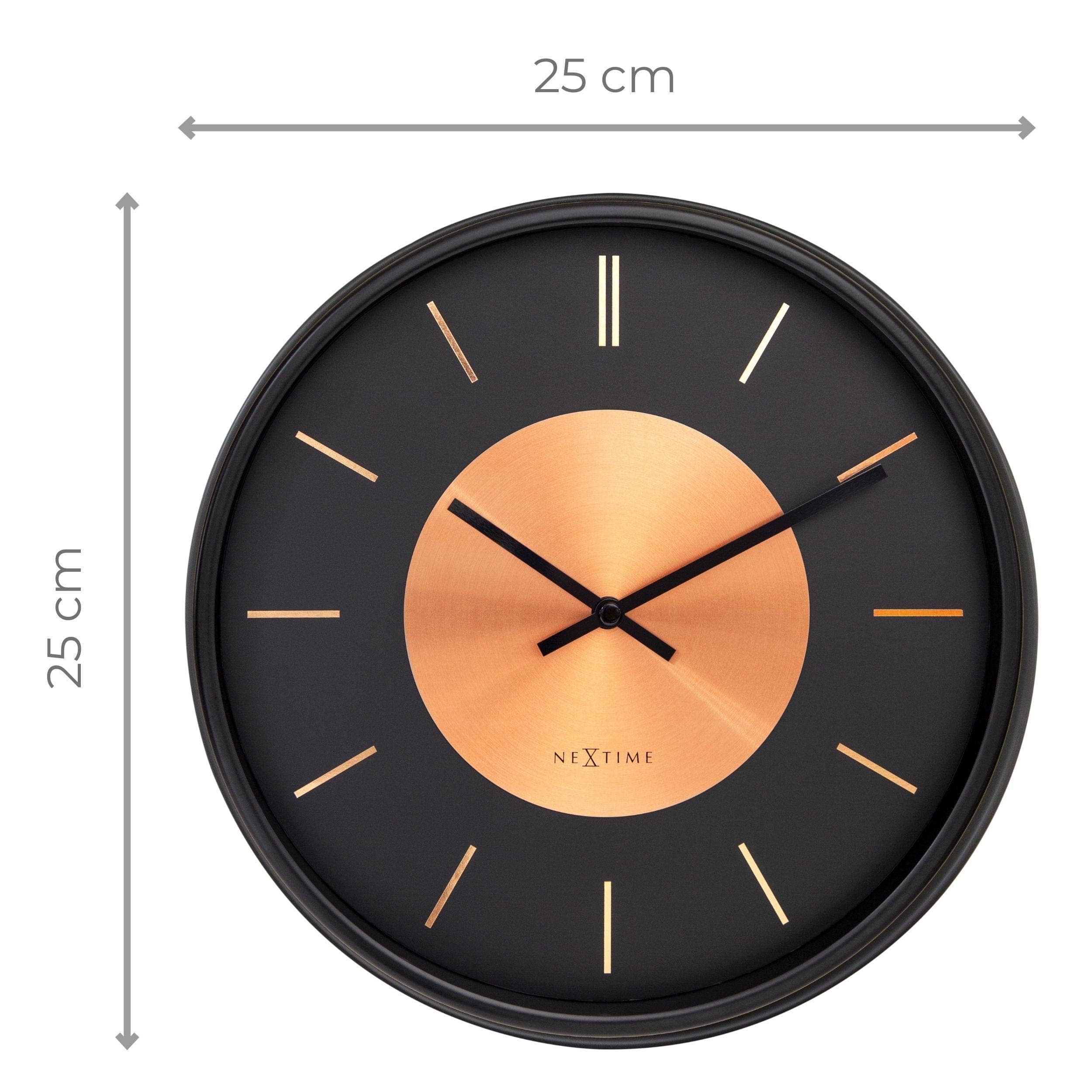'Retro II' Copper Wall Clock