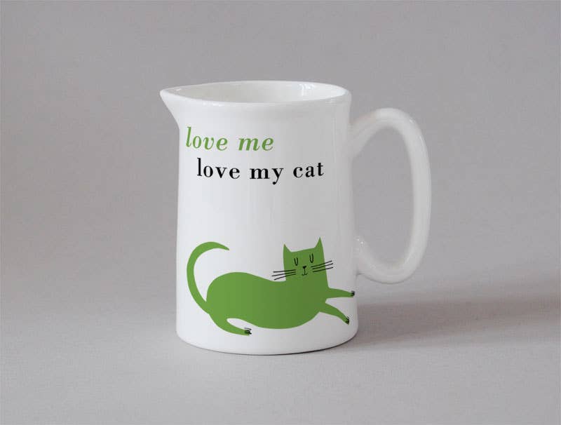 Happiness Jugs: Happiness Small Jug Sausage Green