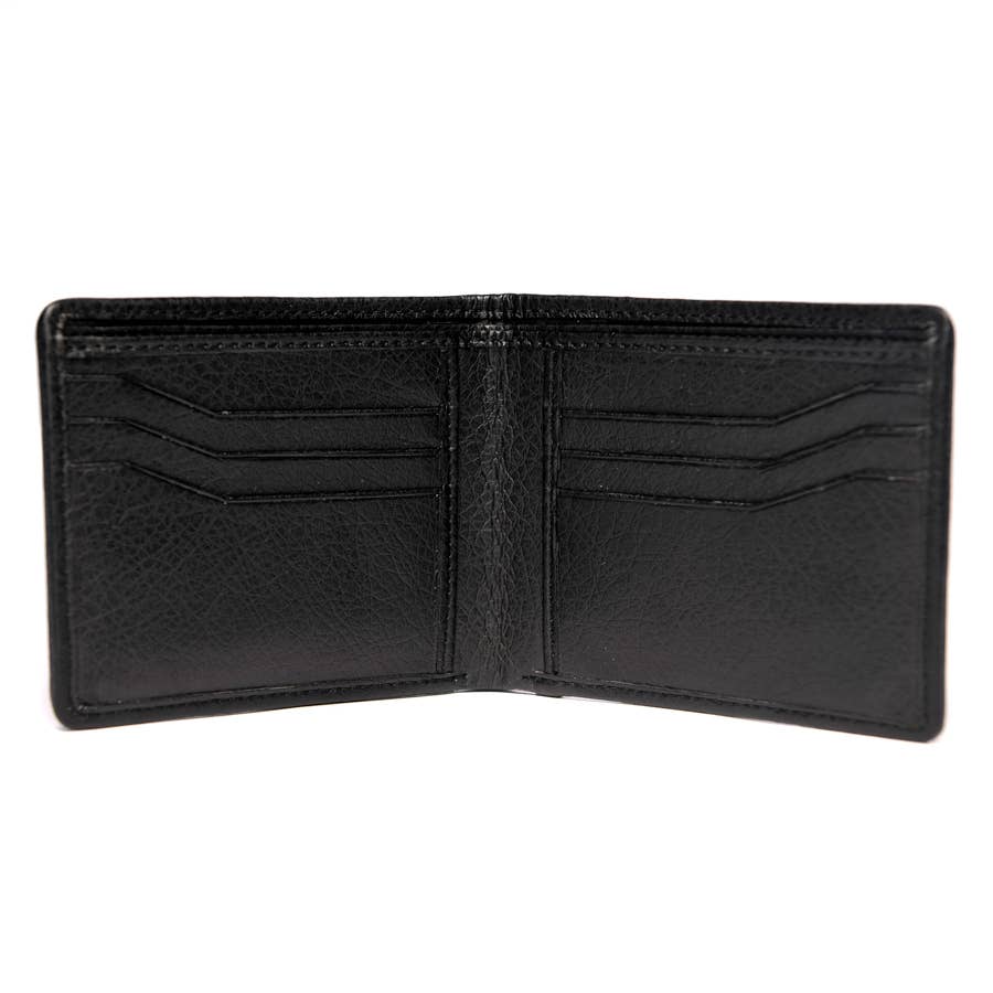 Harris Tweed Bifold Wallet Charcoal