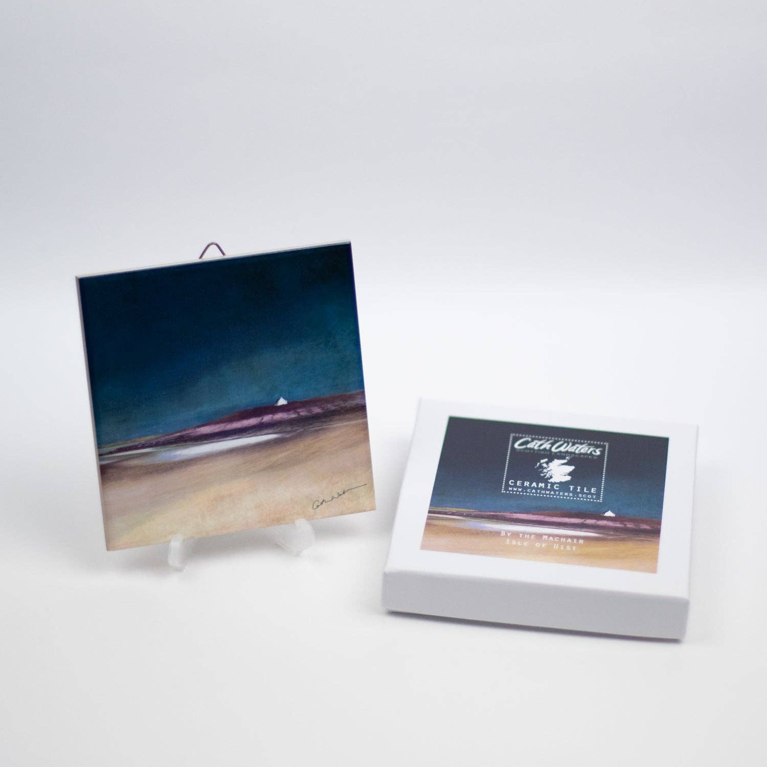 Uist Machair Gift Boxed ceramic art print