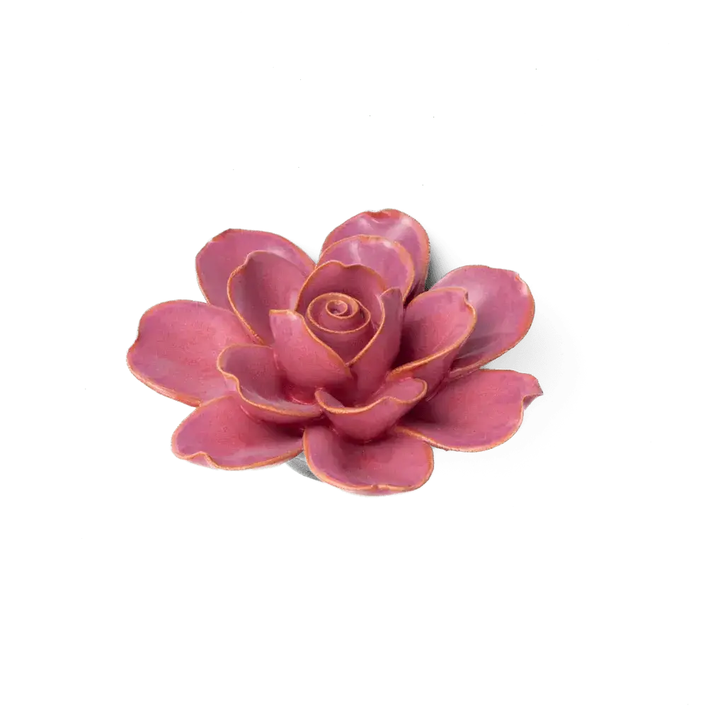 Wedding Ceramic Flowers Roses Gift Box Floral Decor
