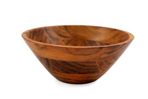 25cm Wooden Serving Bowl - Gifts - Scotland