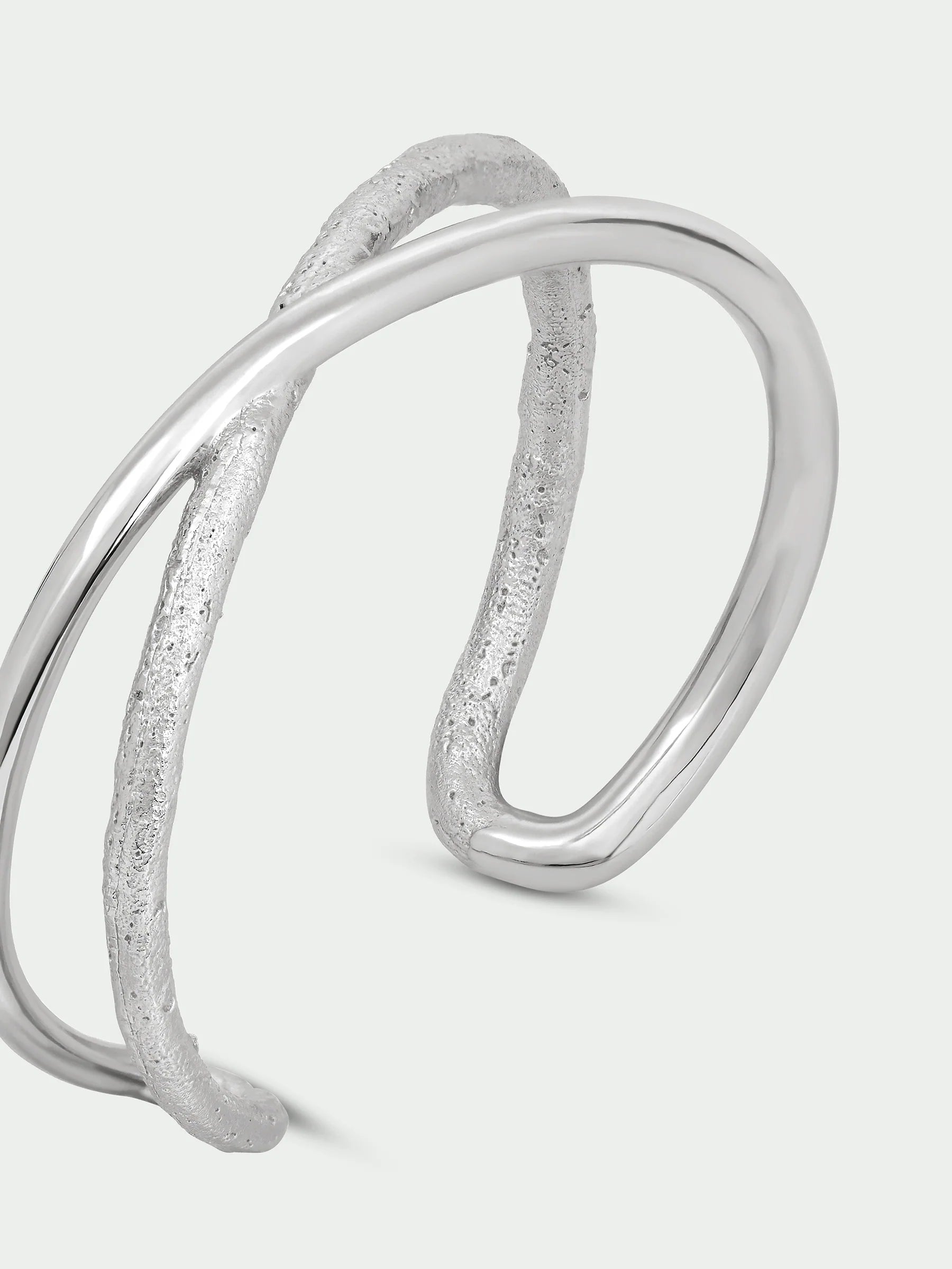 Silver Alder Bangle