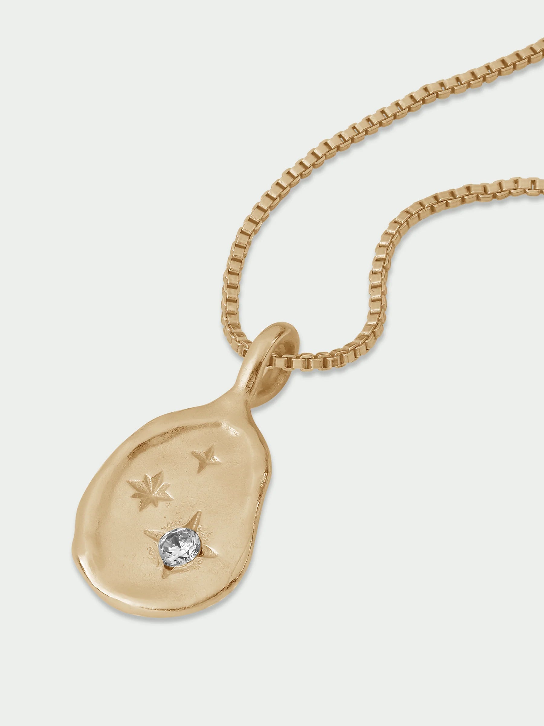 Gold Aster Necklace