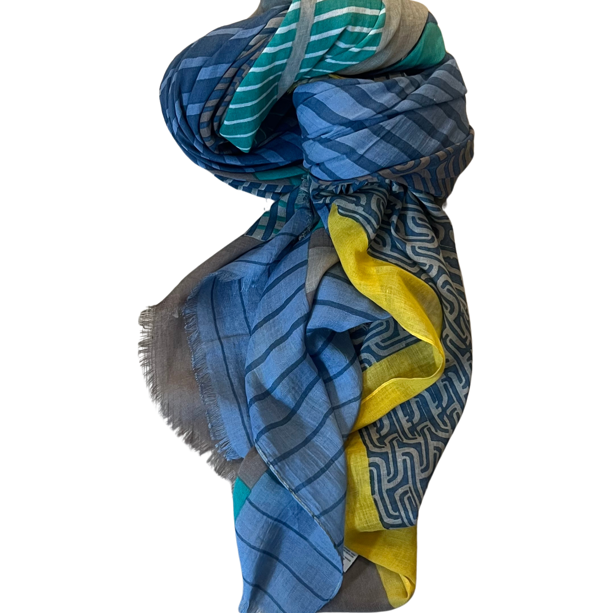 Foulard Biba Scarf turq