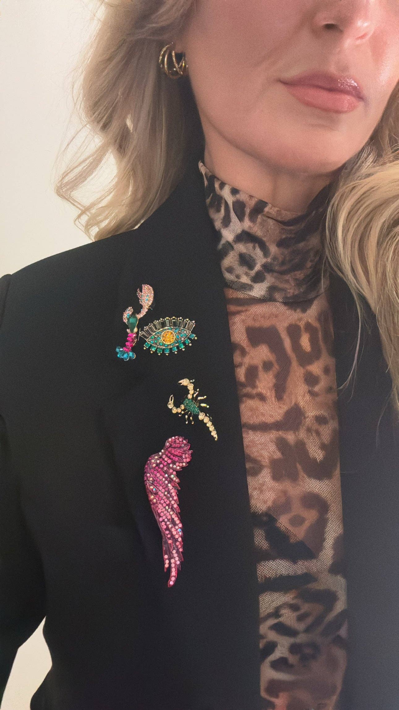 Pretty Little Lobster Brooch