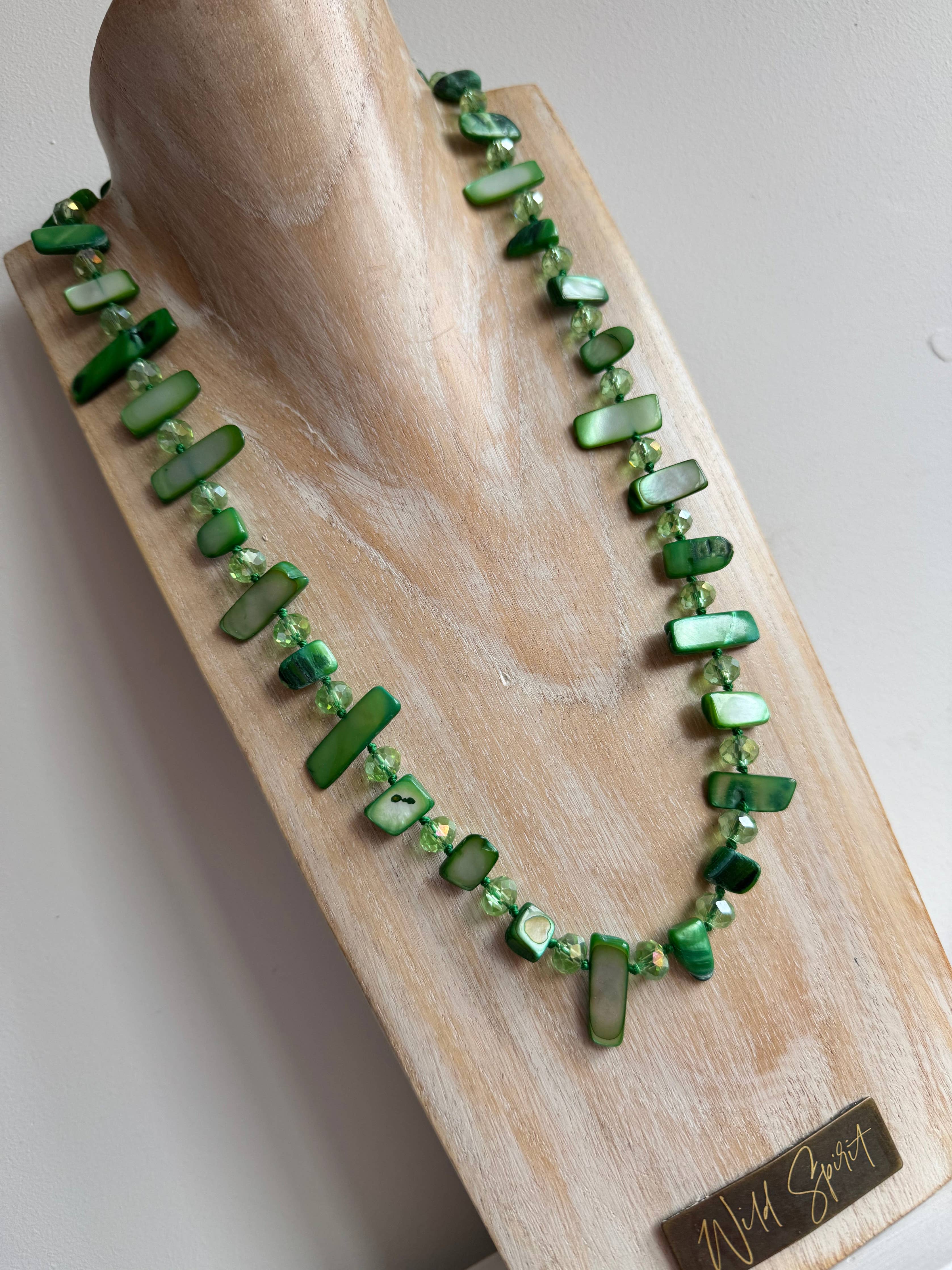 The Green Island Shell Necklace