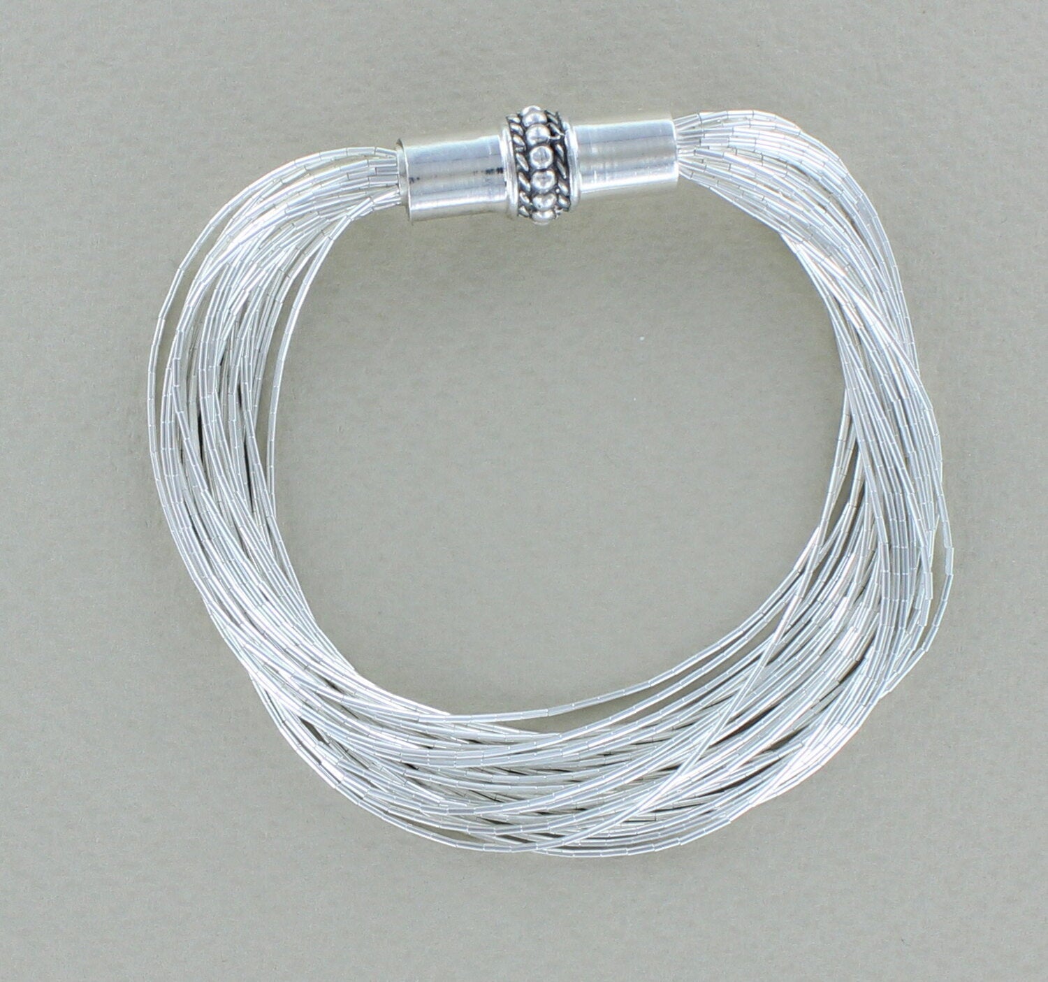 30 Strand Bracelet Magnetic Clasp - The Nancy Smillie Shop - Art, Jewellery & Designer Gifts Glasgow