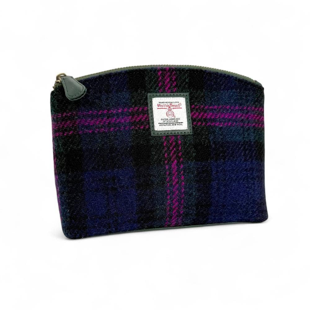 Harris Tweed Cosmetic Bag Baird Check