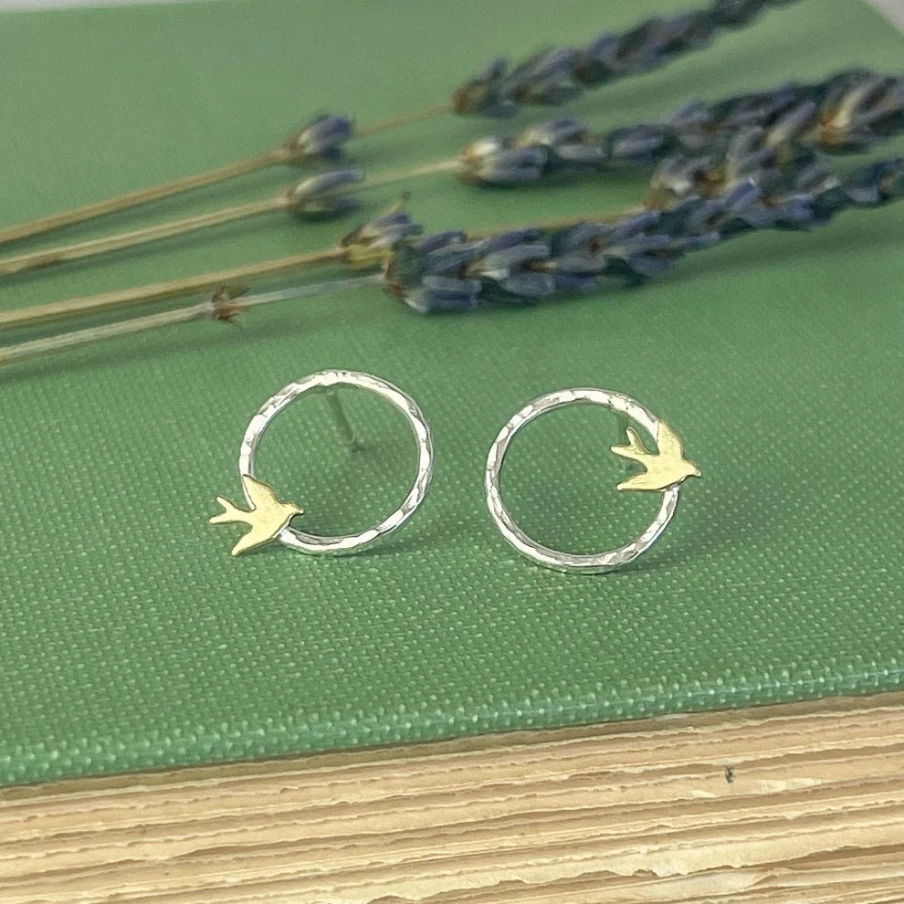 Fly Away Stud Stud Earrings