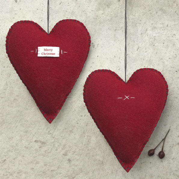 Red Heart Embroidered