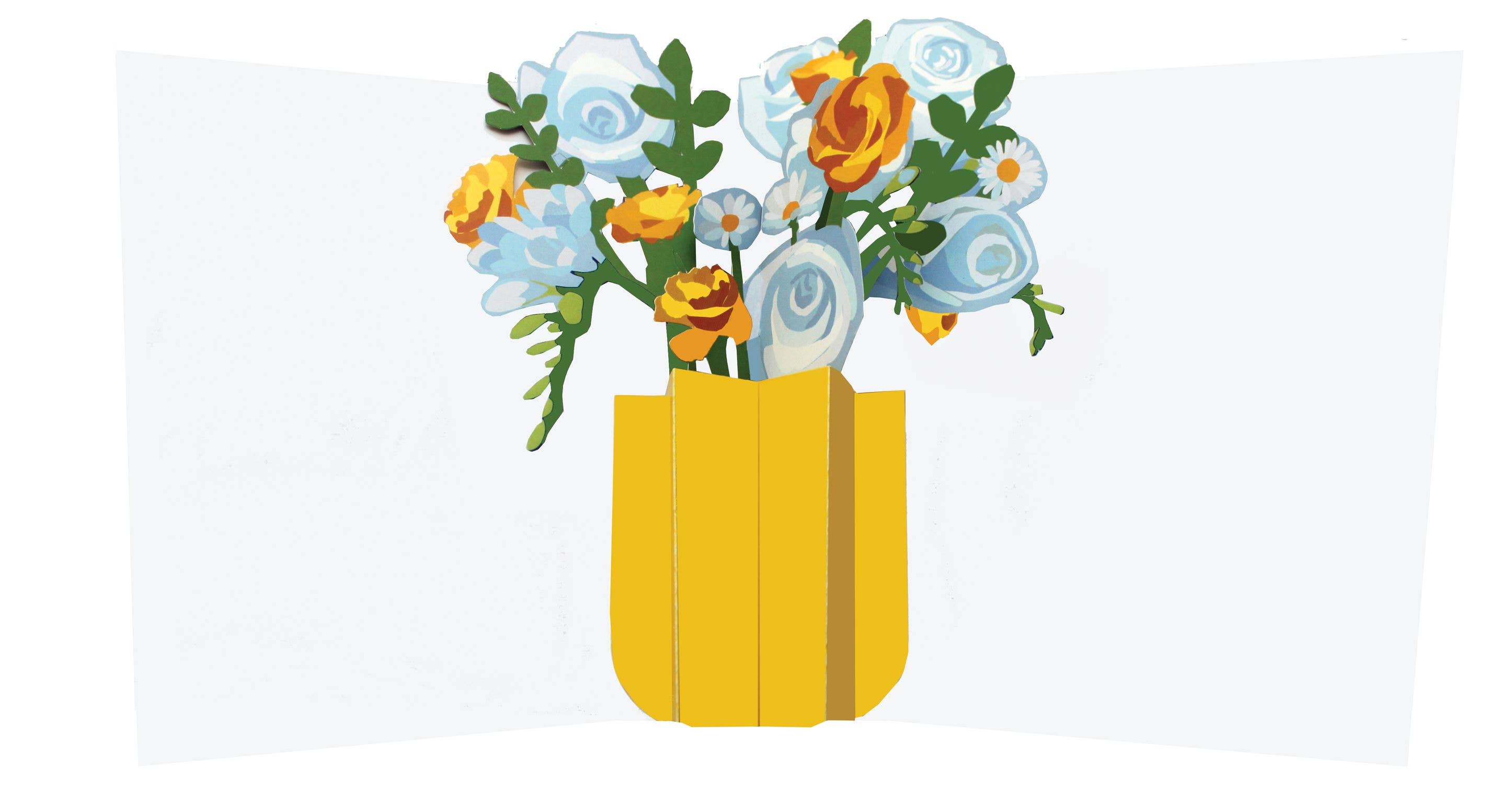 Bouquet 03 - Yellow Vase