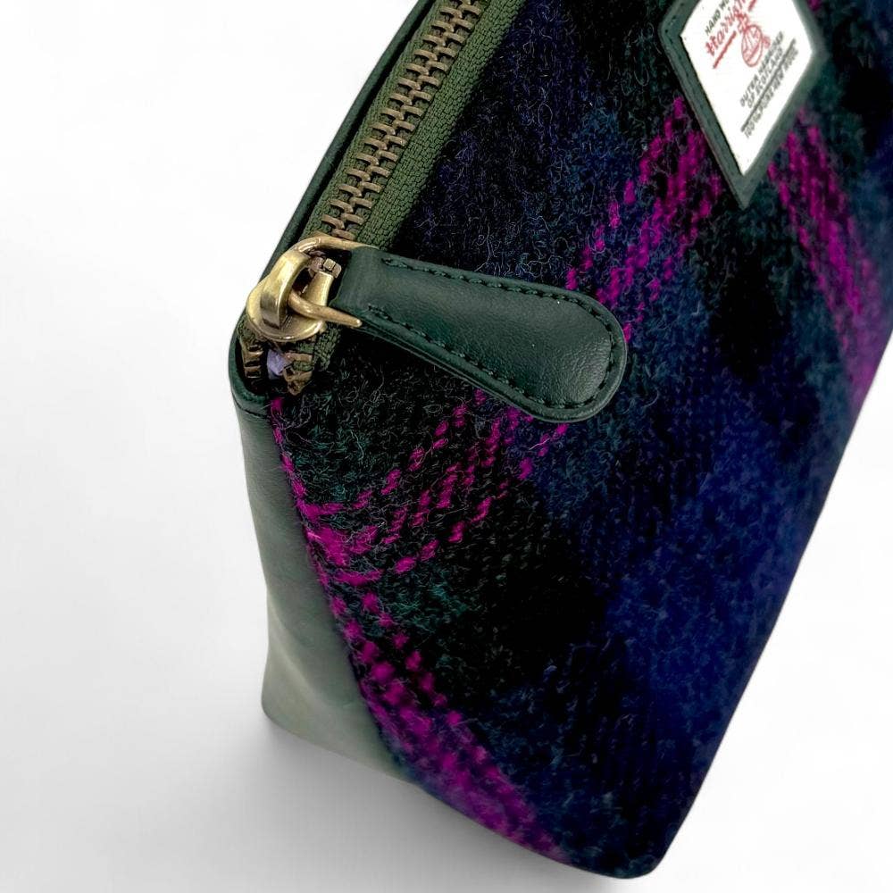 Harris Tweed Cosmetic Bag Baird Check