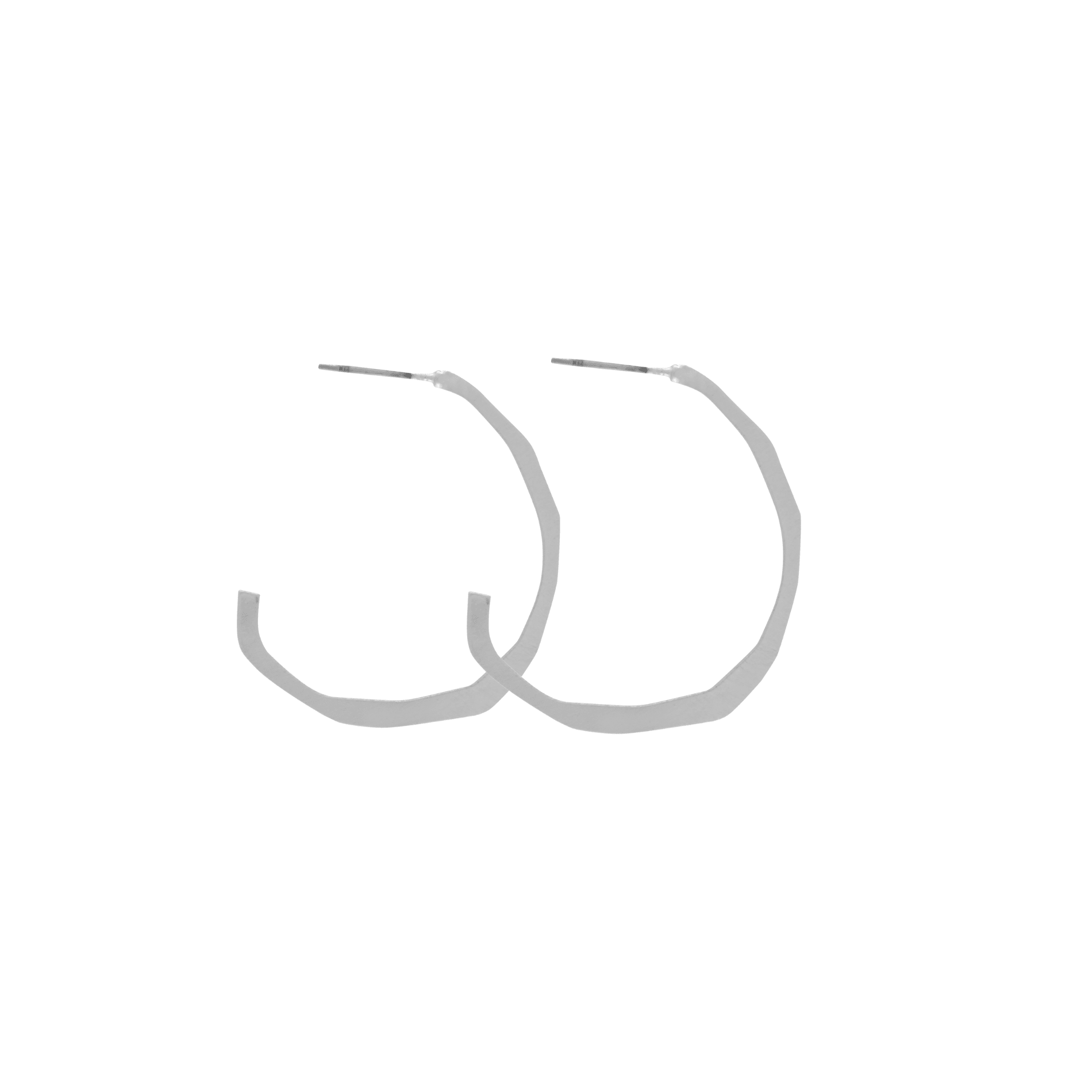 Elysian IN:STORE Hoop Earring Silver Plating