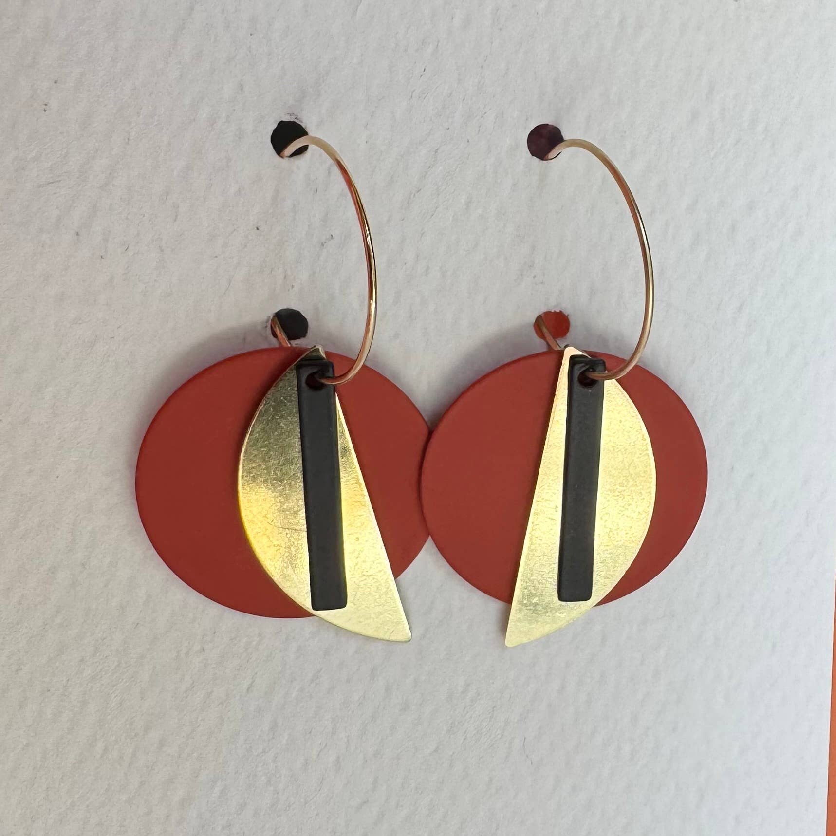 Bauhaus Collection | Tangent Earrings | BH003
