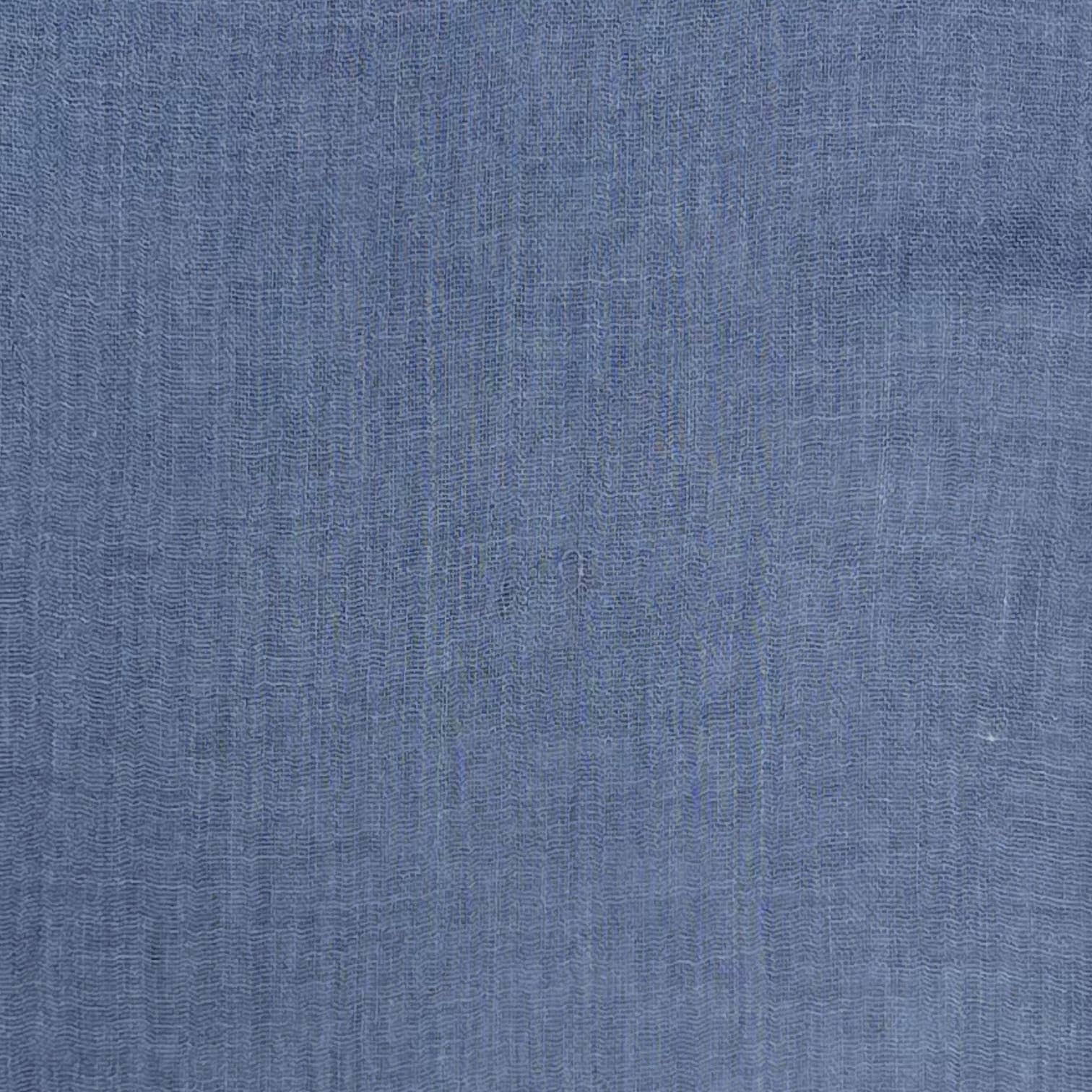 Classic plain cotton blend scarf finished with fringes: Timberwolve