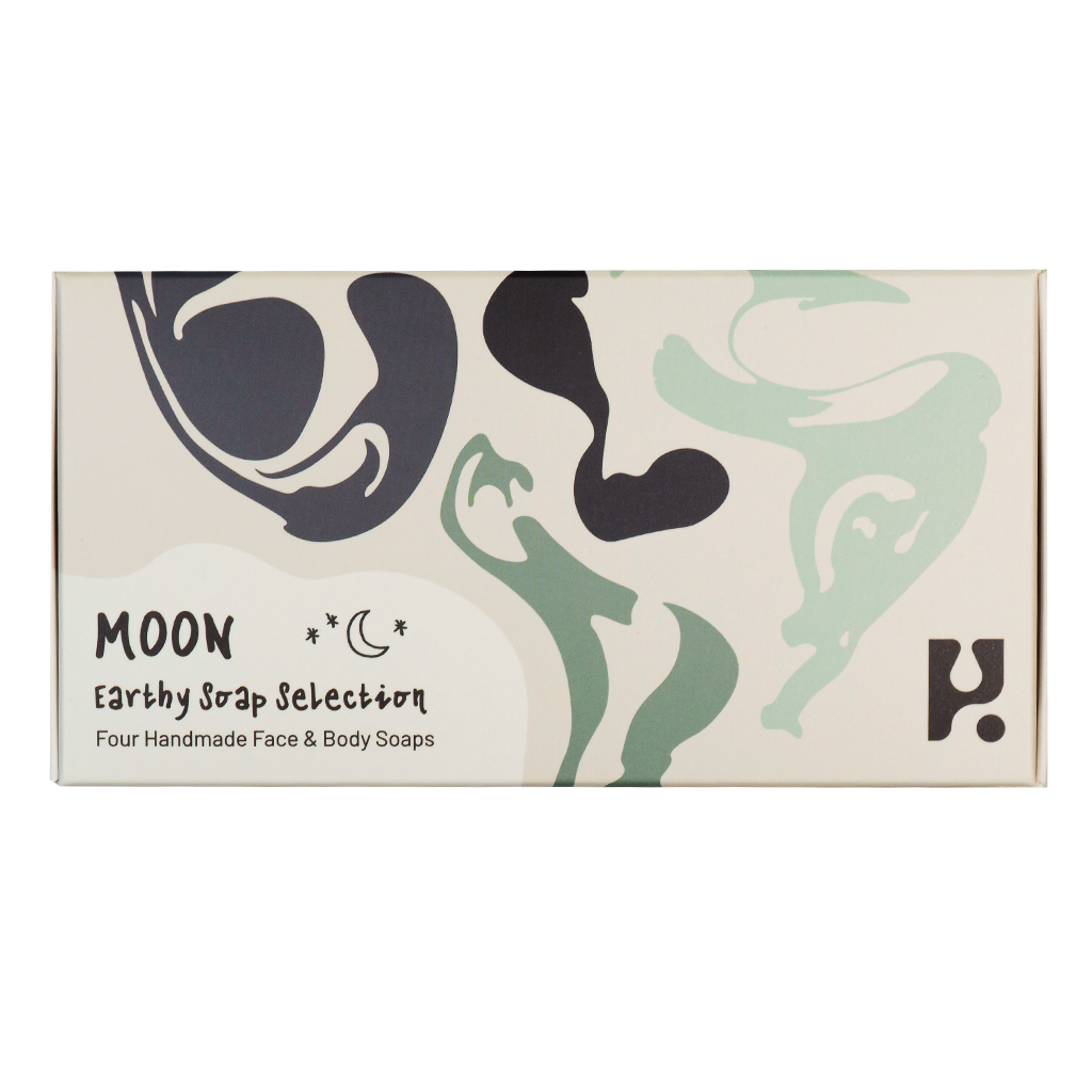 Mini Soap Gift Sets - 4 × 40g Handmade Soaps: Relaxing (floral & musky)