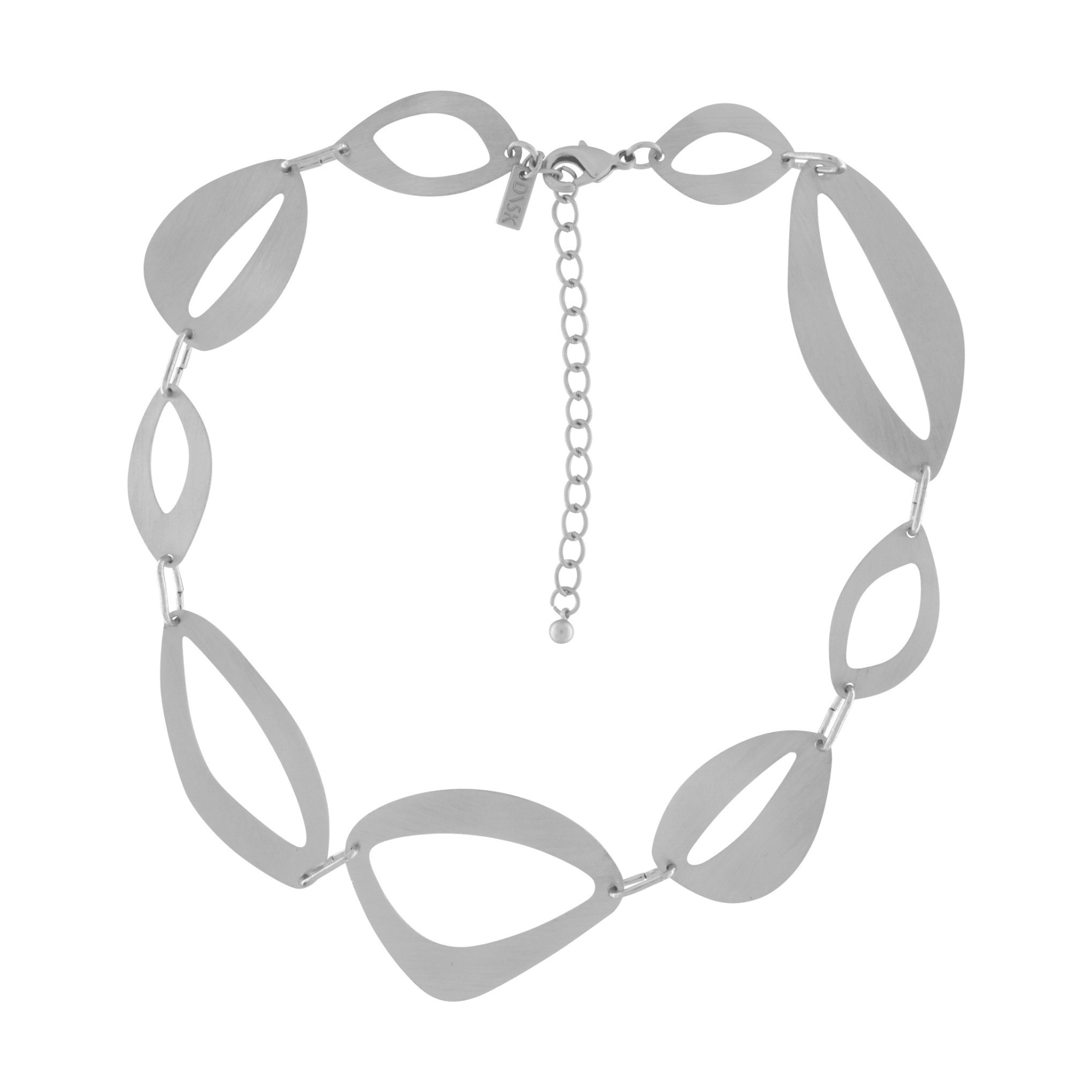 Alaya IN:STORE Short Asymmetrical Necklace Silver Plating