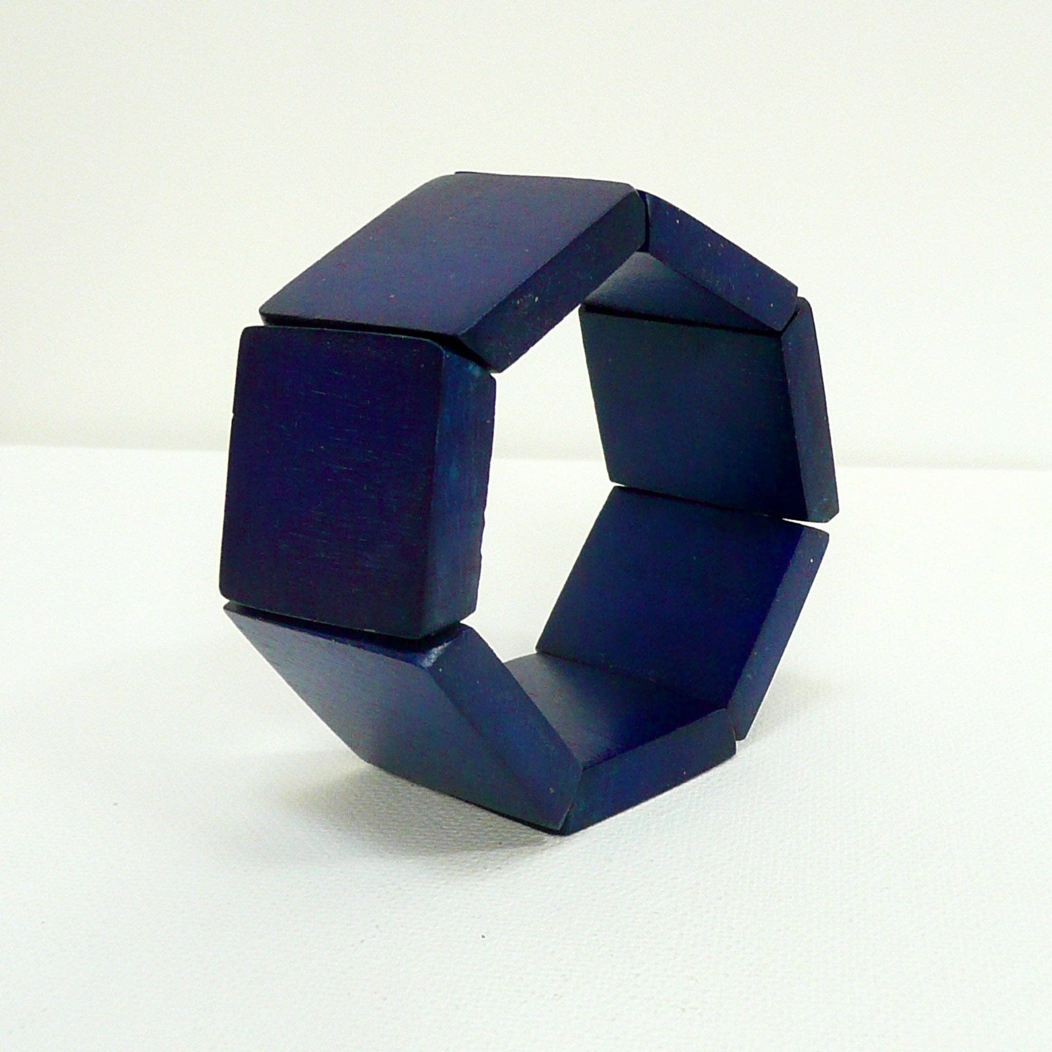 Royal Blue Square Cuff