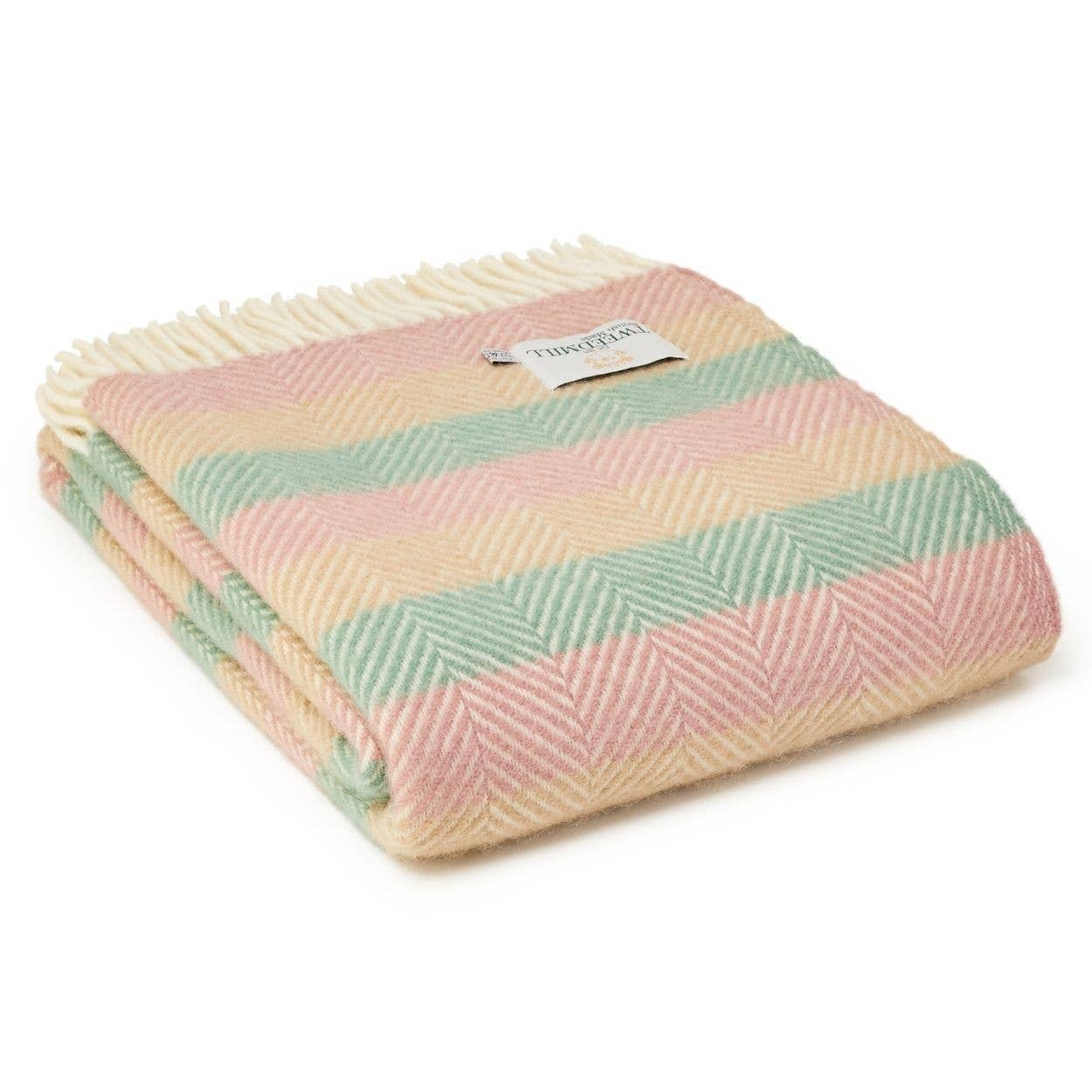 Seashore stripe throw