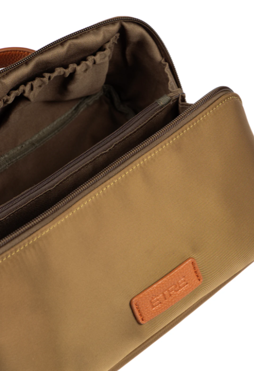 Thea Vanity Case in Khaki | The Nancy Smillie Shop - Art, Jewellery & Designer Gifts Glasgow Scotland