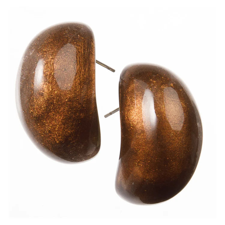 Cognac Earrings