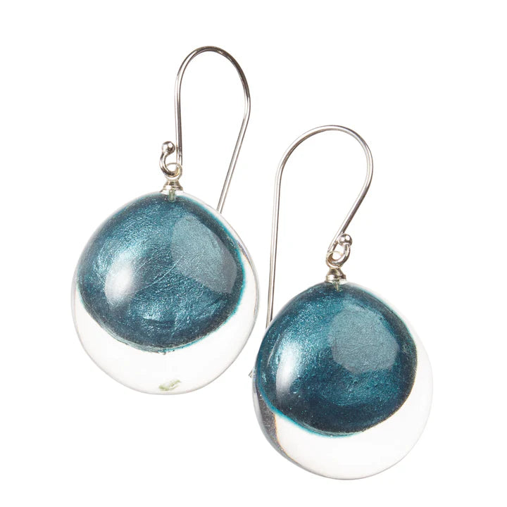 Teal Earrings
