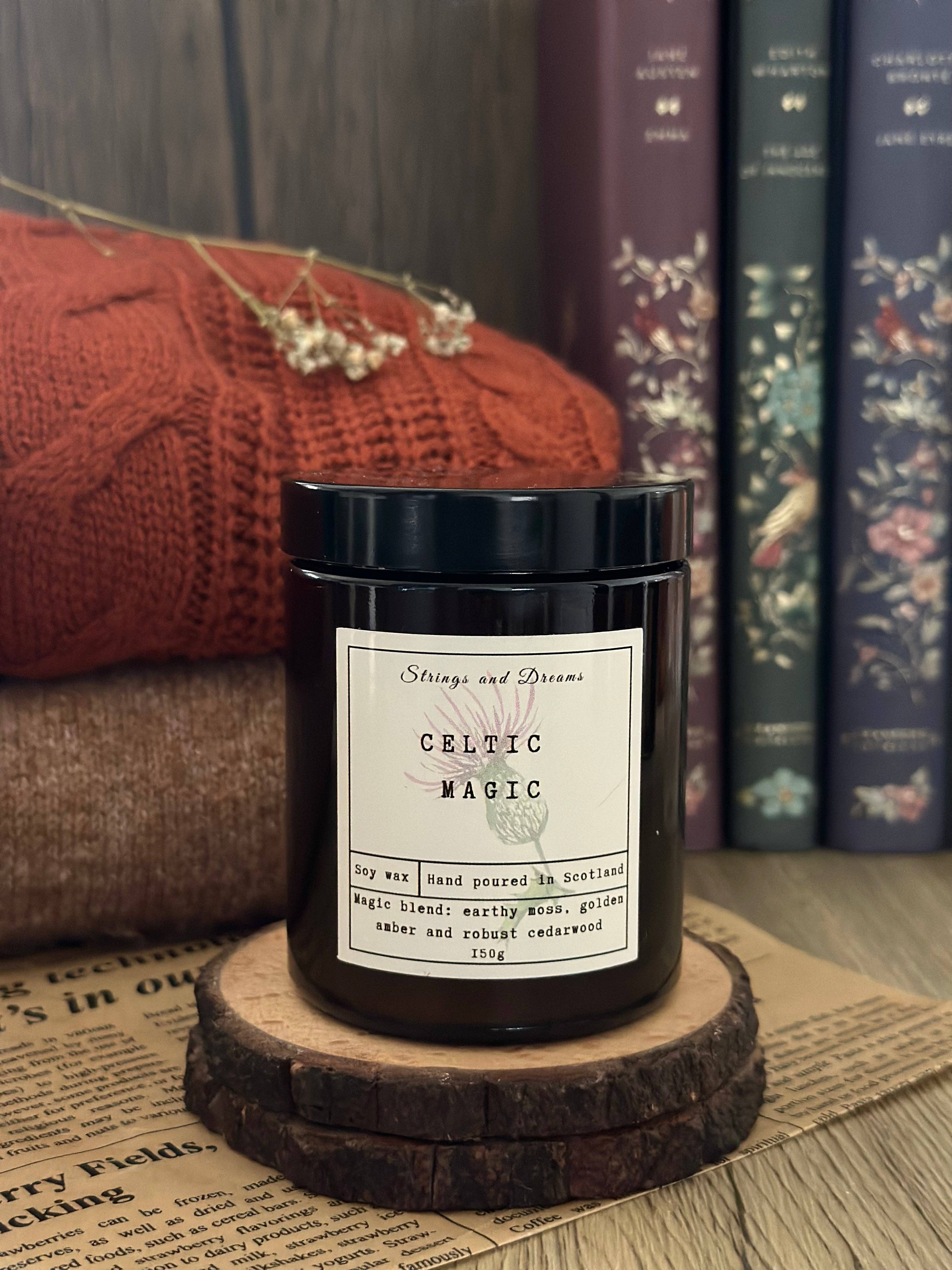 Celtic Magic soy wax candle