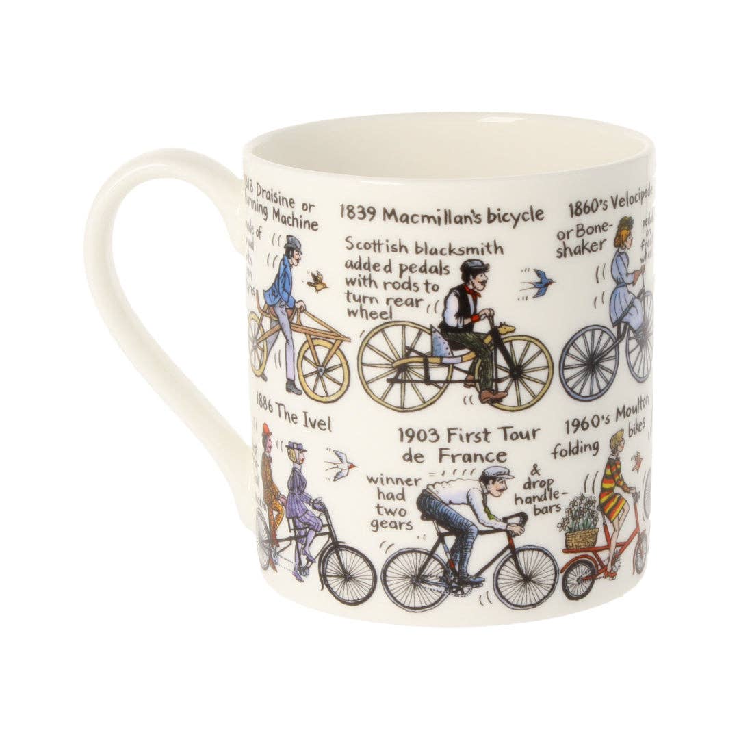 History of Cycling Mug: 300ml (Standard)