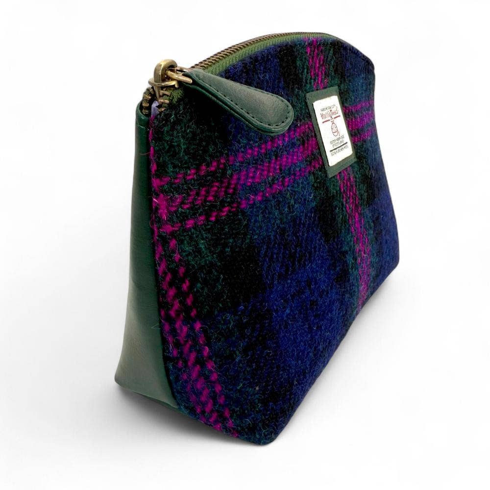 Harris Tweed Cosmetic Bag Baird Check