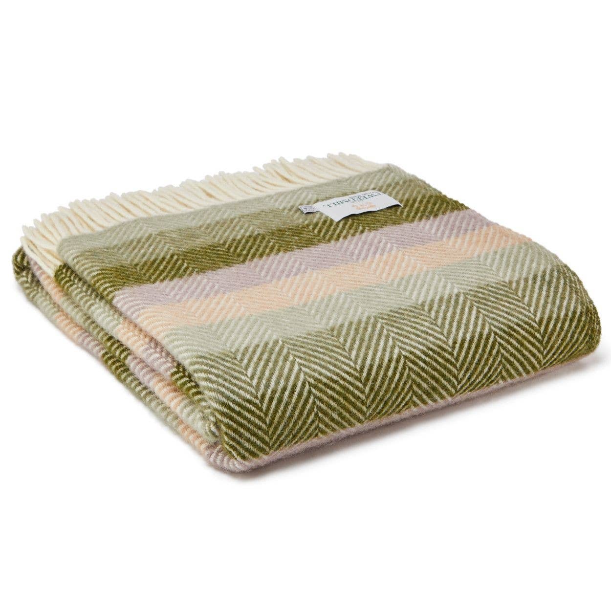 Seashore stripe throw