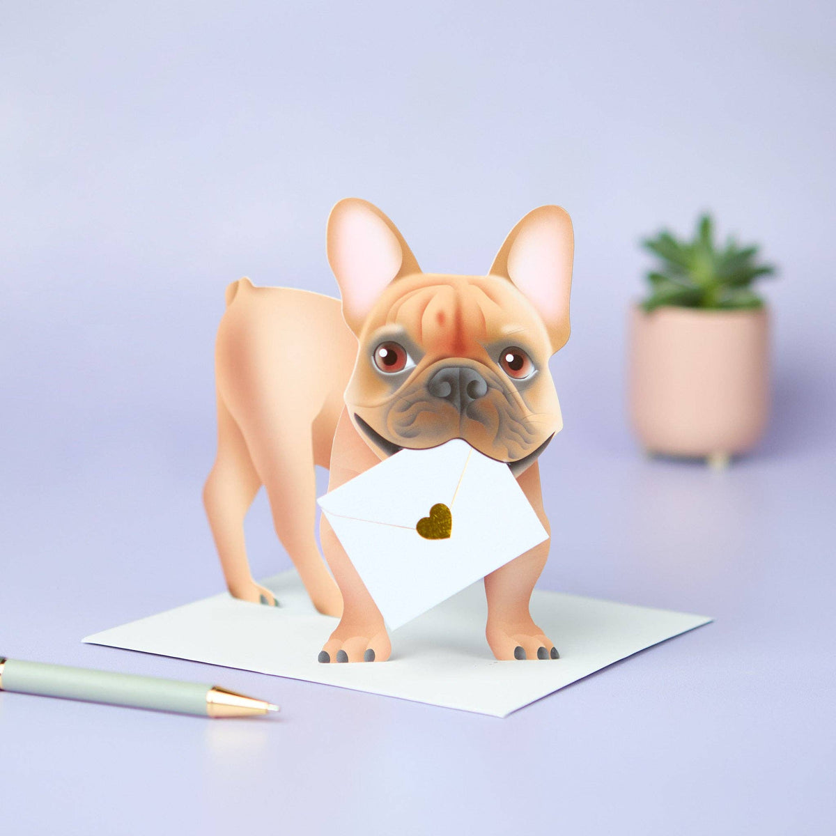 Special Delivery Card - Dog - French Bulldog (Frenchie)