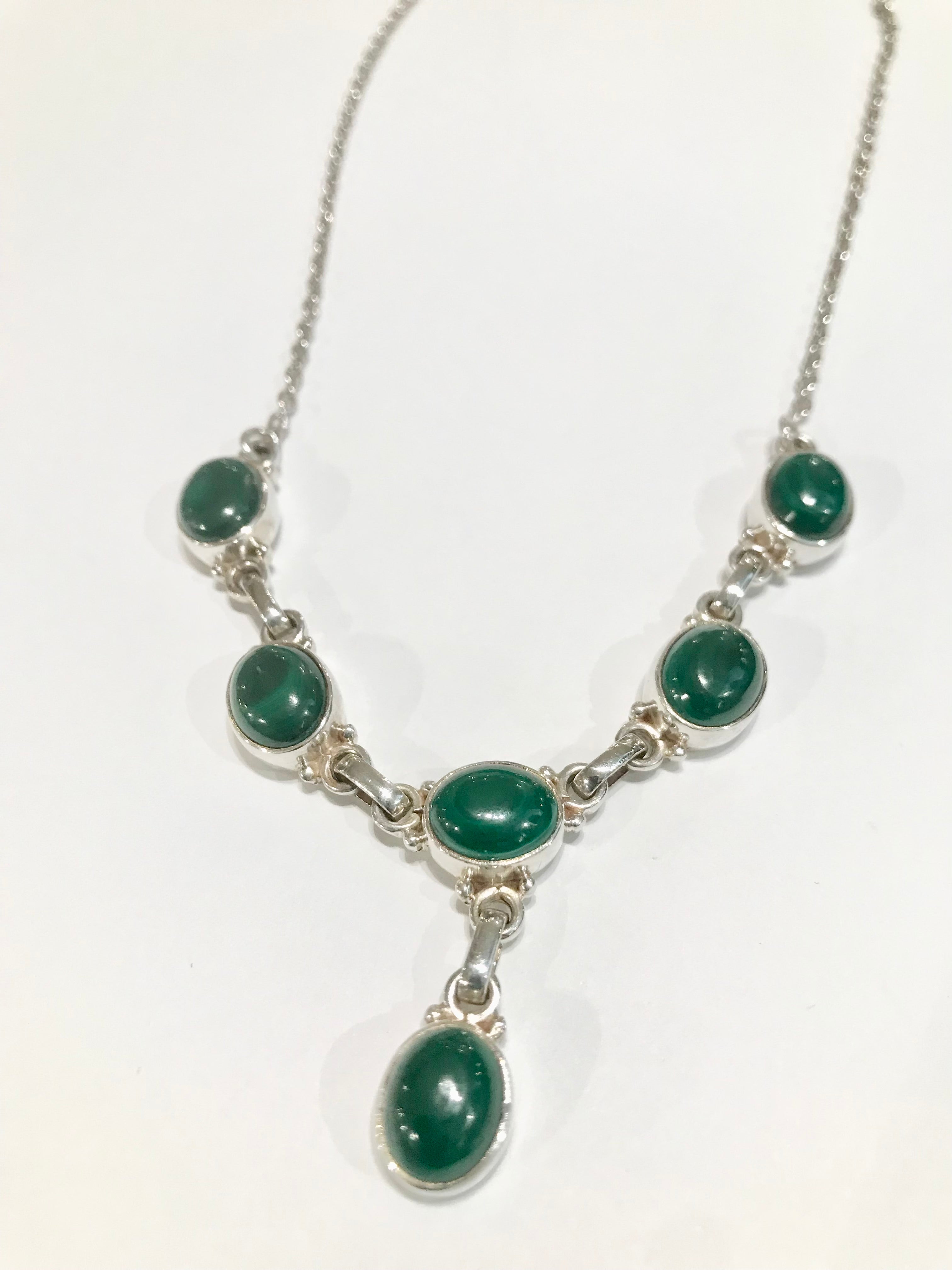 Malachite Necklace | The Nancy Smillie Shop - Art, Jewellery & Designer Gifts Glasgow Scotland