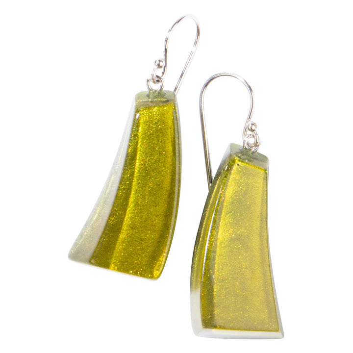 Green Earrings