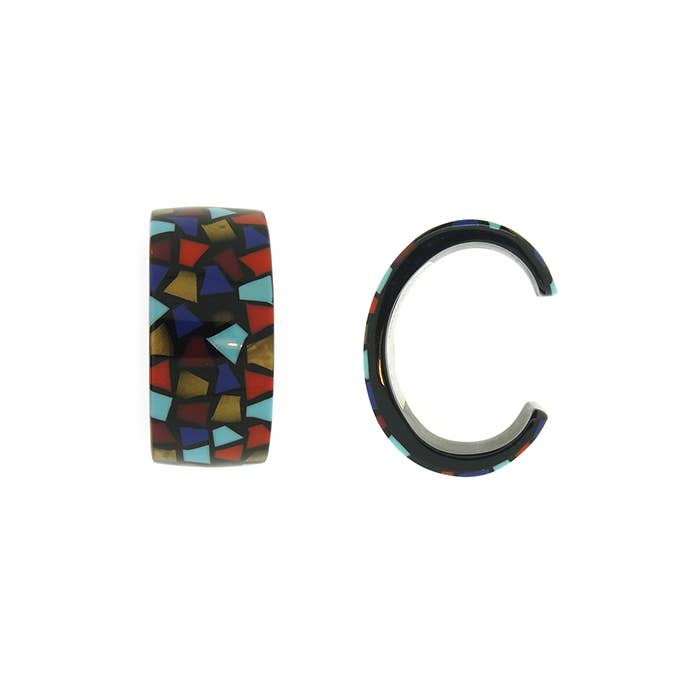 Bracelet in resin: Orange