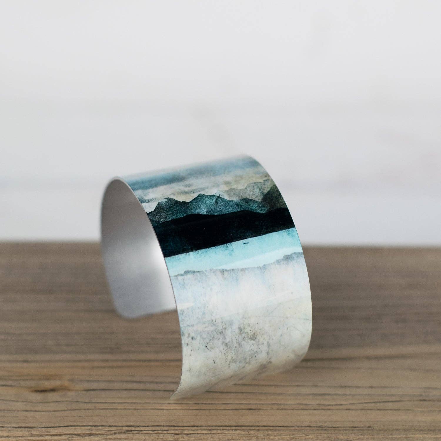 Skye from Bealach Na Ba Applecross Aluminium Bangle