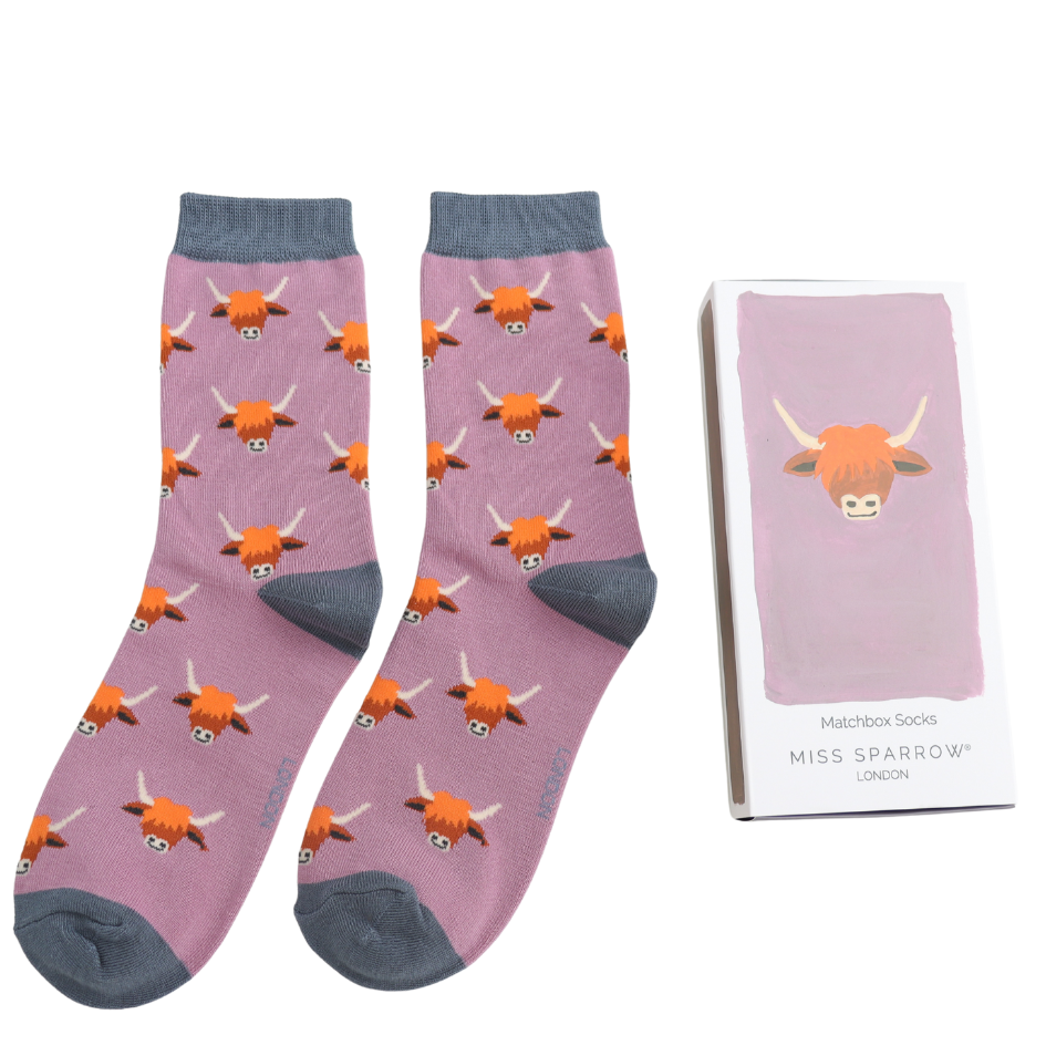 Highland Cow Socks