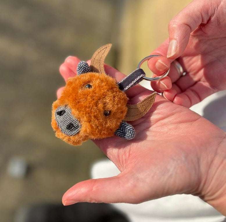 Cow Keyring