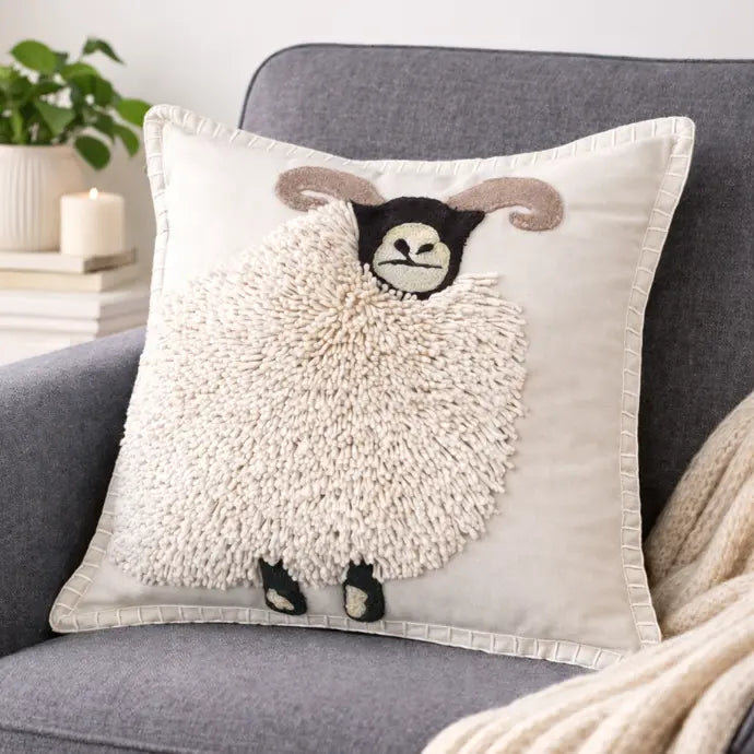 Mortimer Tufted Ram Cushion