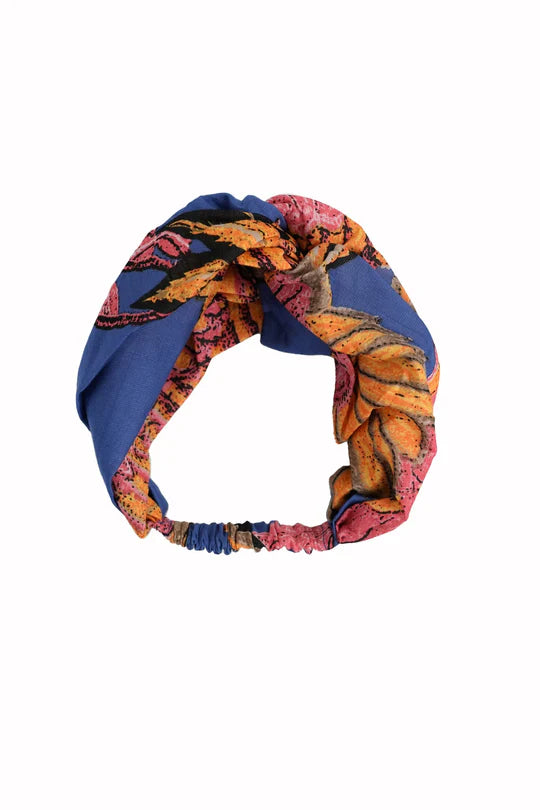 Cobalt Crane Headband