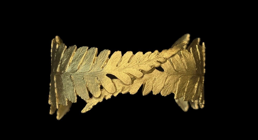 Fern Cuff Bracelet | The Nancy Smillie Shop - Art, Jewellery & Designer Gifts Glasgow Scotland