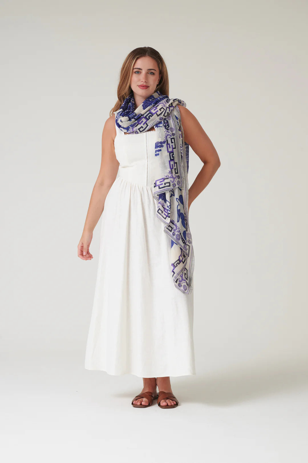Giant Willow Blue Scarf