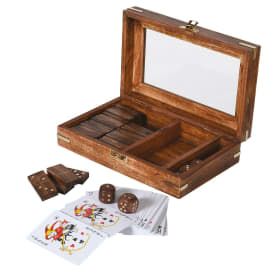 Dominoes Cards in a box