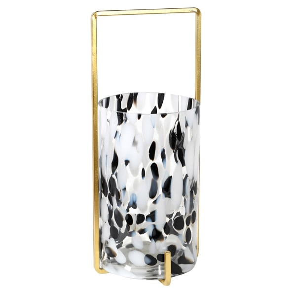 Black White Fleck Vase
