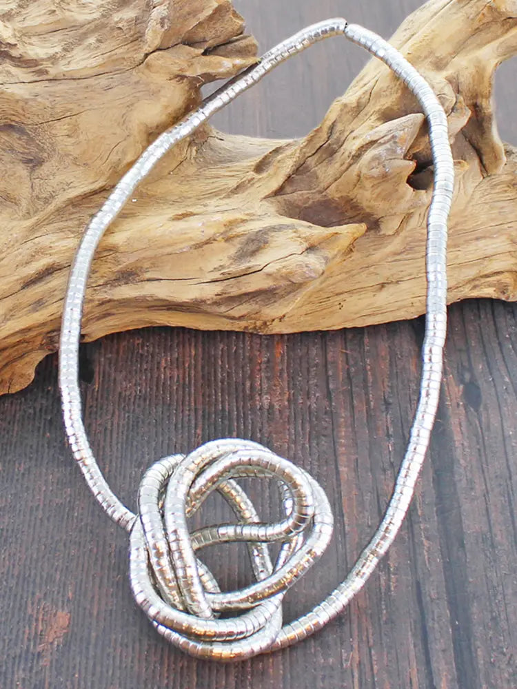 Long Bendy Snake Necklace