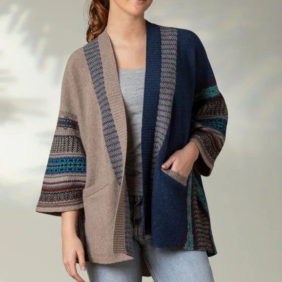 Oban Sky Montrose Blanket Coat