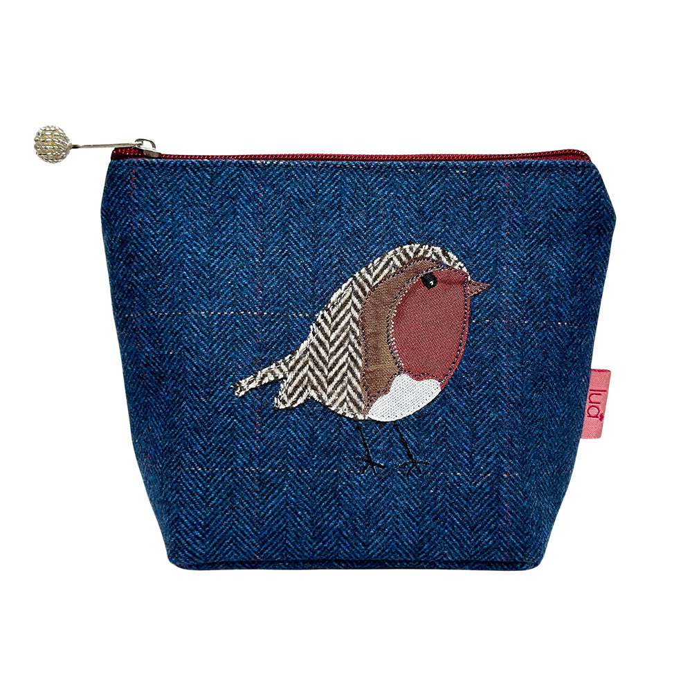 Robin Cosmetic Purse Herringbone
